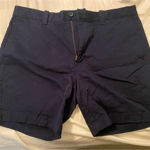Navy J Crew Flex Shorts